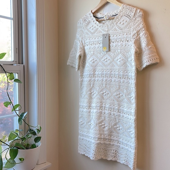 BODEN Claudia Textured Knitted Dress 100% Cotton - Picture 3 of 10